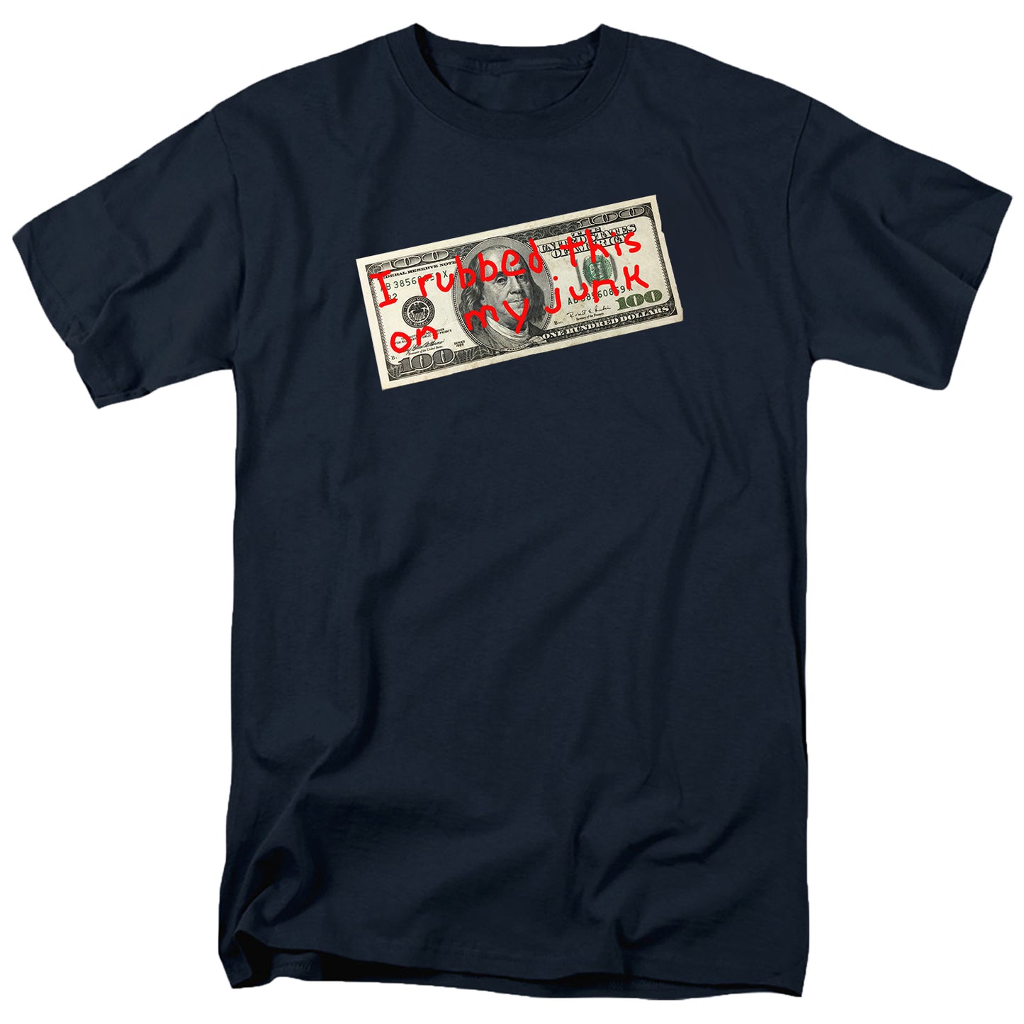 $100 I Rubbed This on My Junk T Shirt