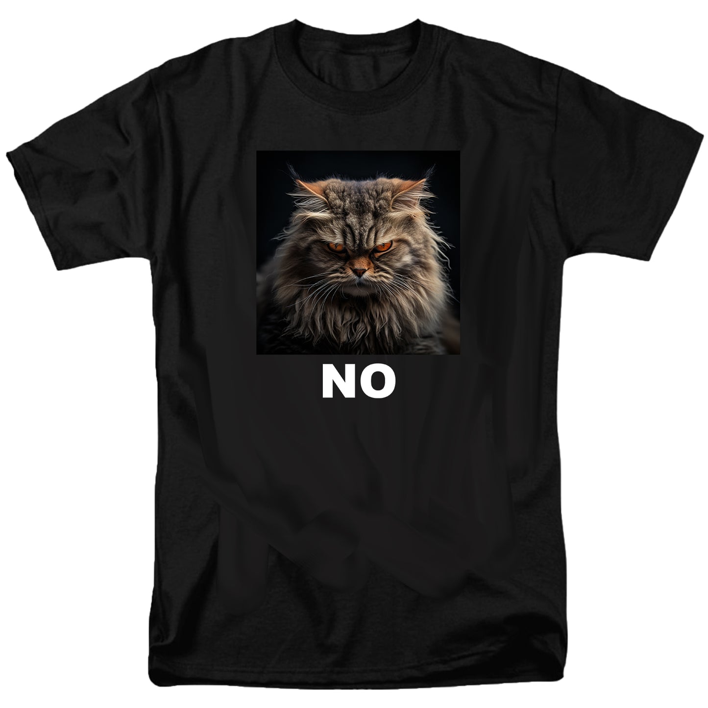 Cat NO T Shirt