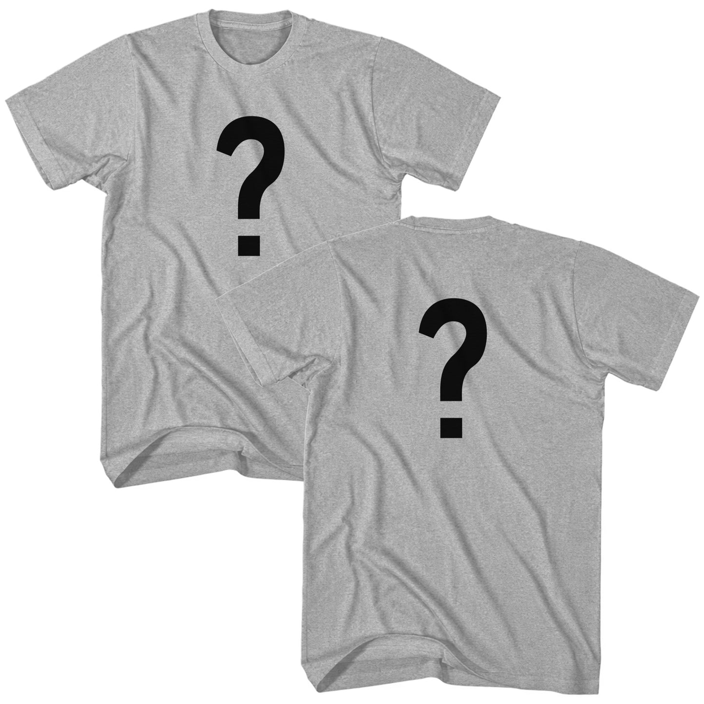 Custom Image Front and Back T-Shirt - You Pick the Image
