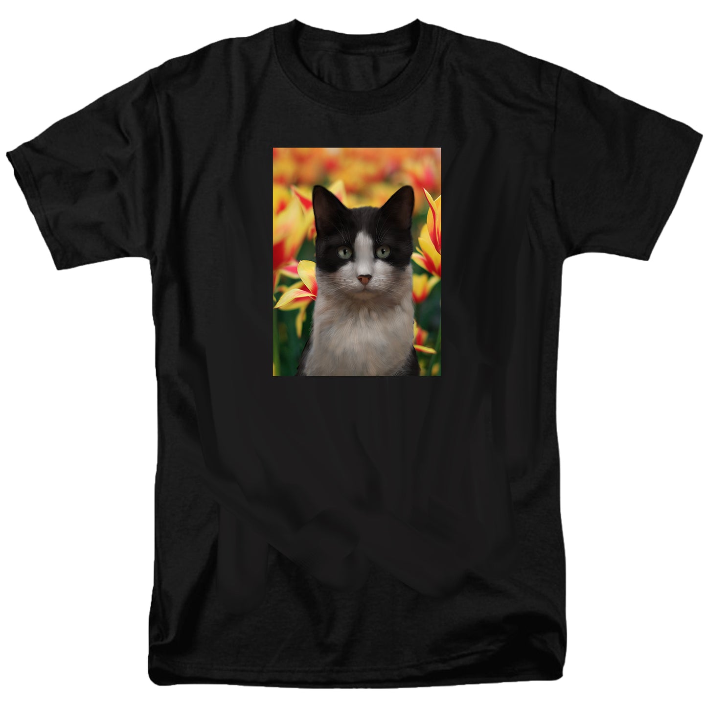 Flower Cat T Shirt