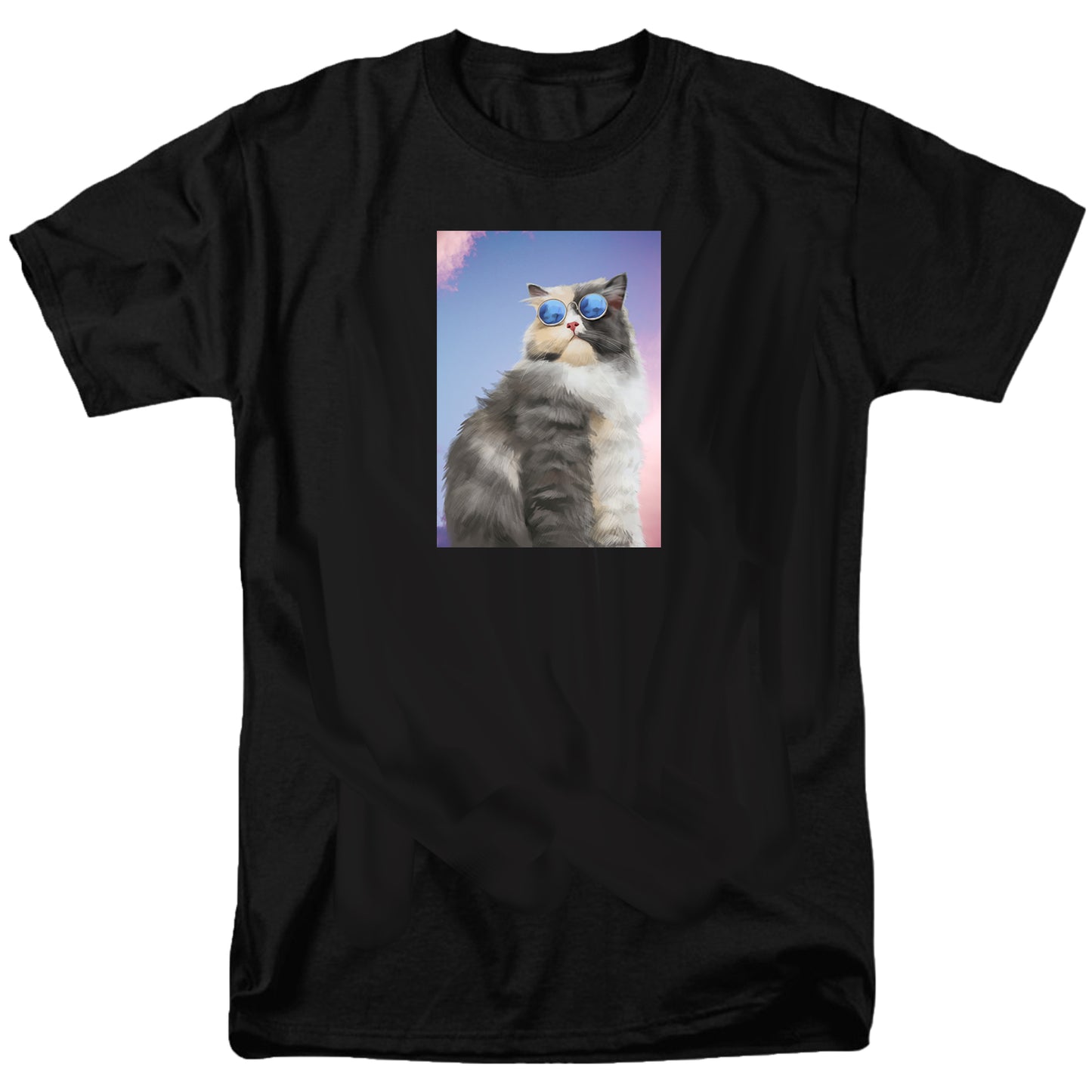 Glasses Cat T Shirt