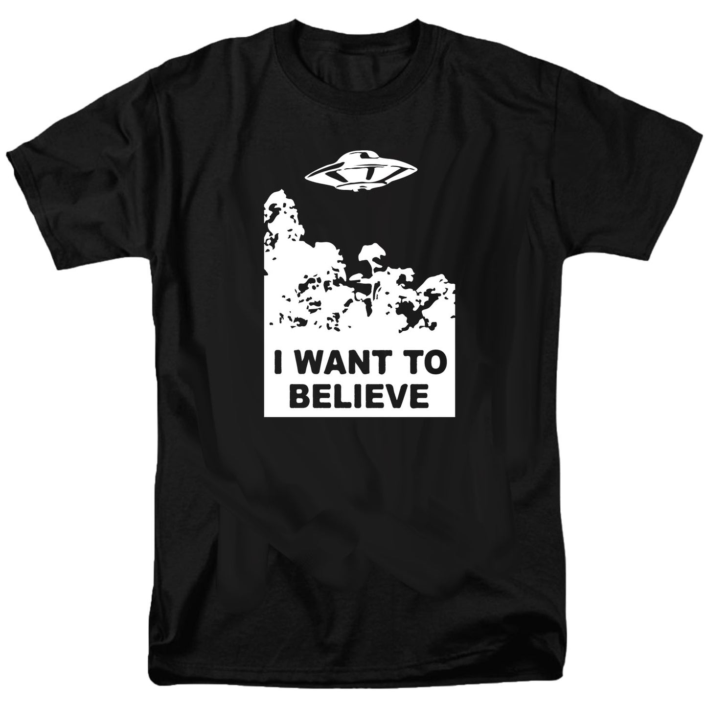 I Want To Believe UFO T Shirt