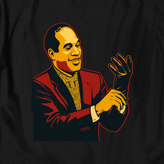 OJ Simpson Gold Grill T Shirt