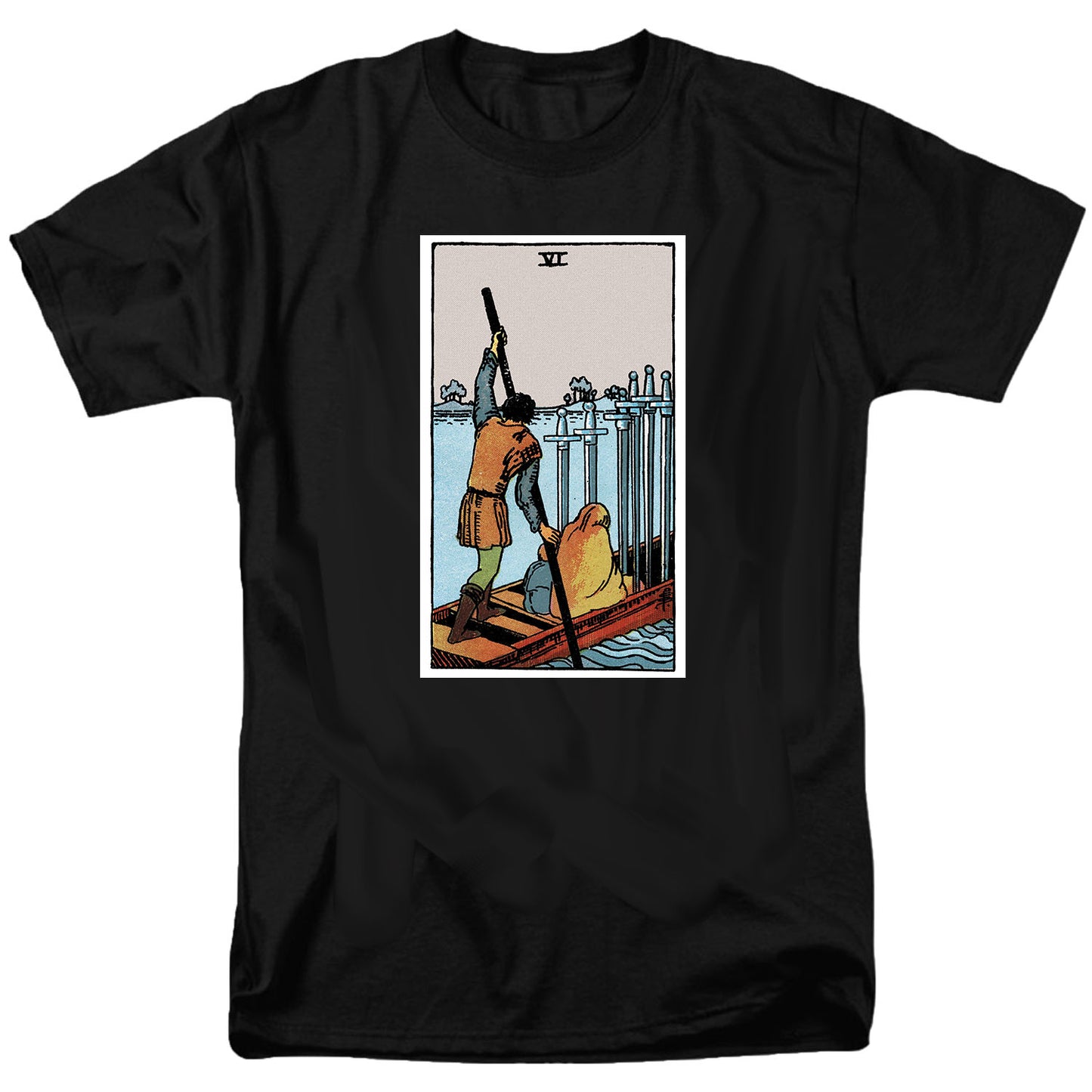 Six of Swords T Shirt