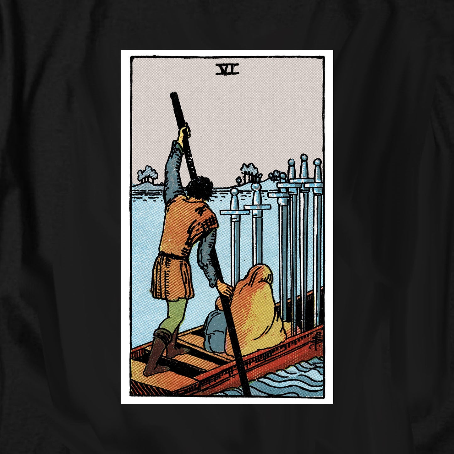 Six of Swords T Shirt