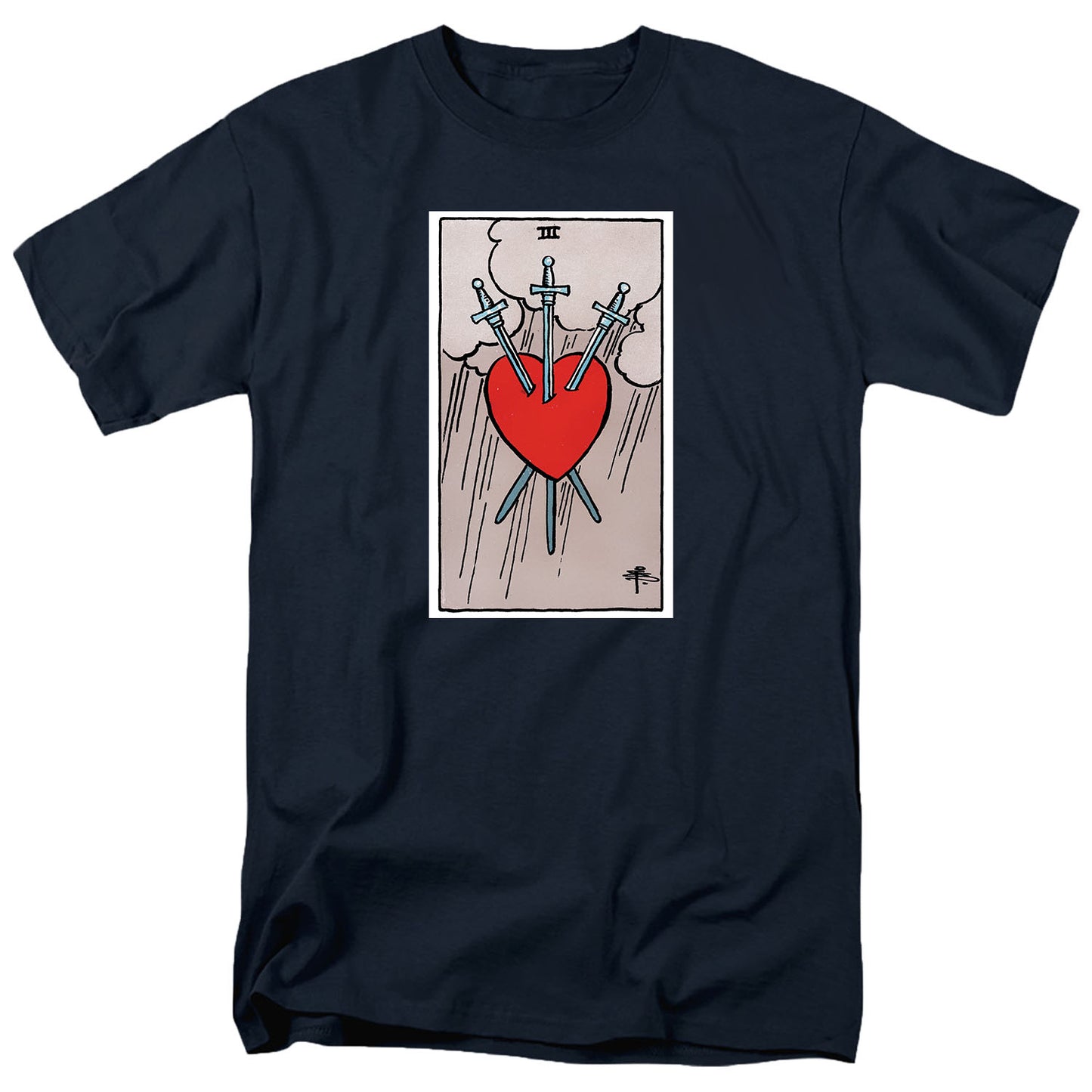 Three of Swords T Shirt