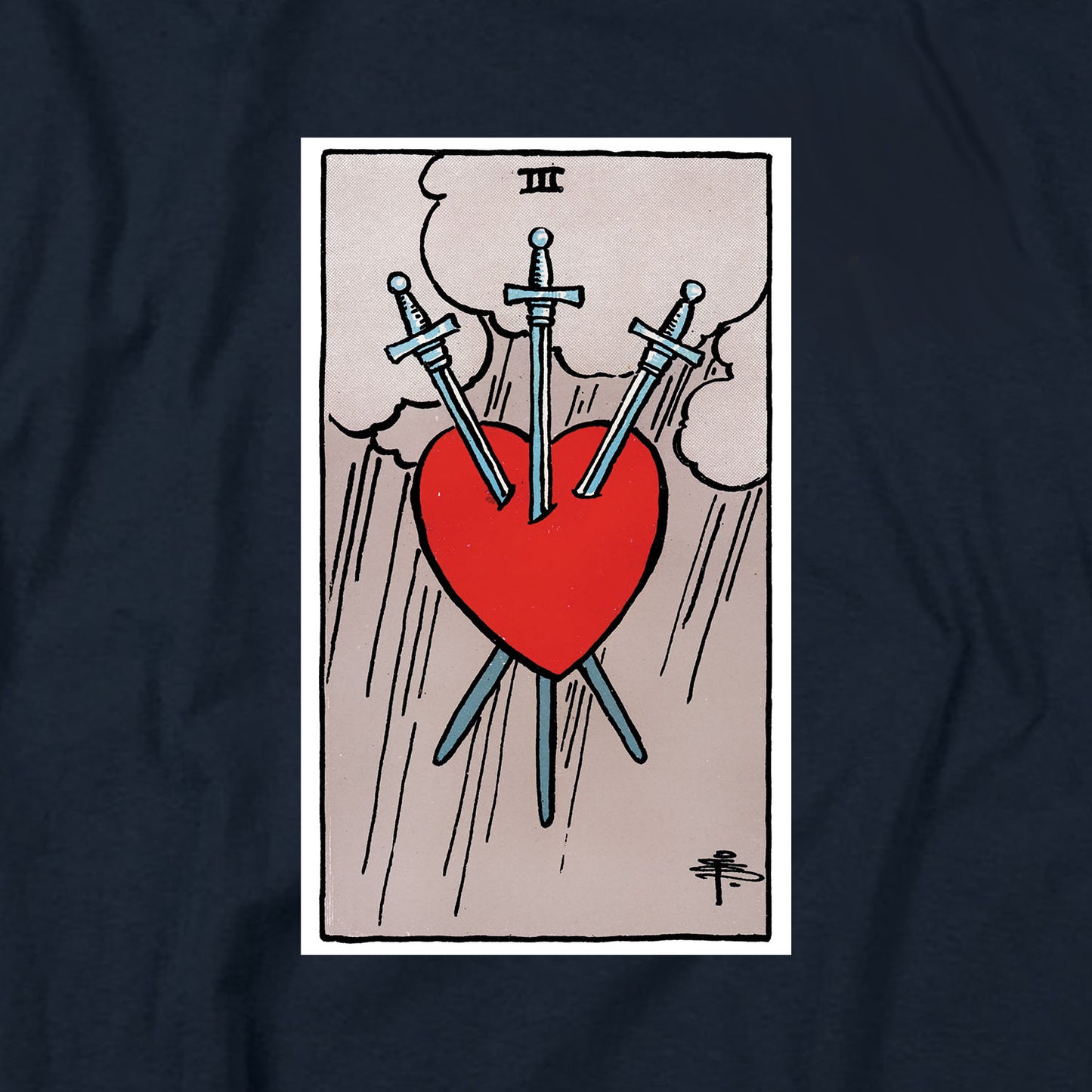 Three of Swords T Shirt