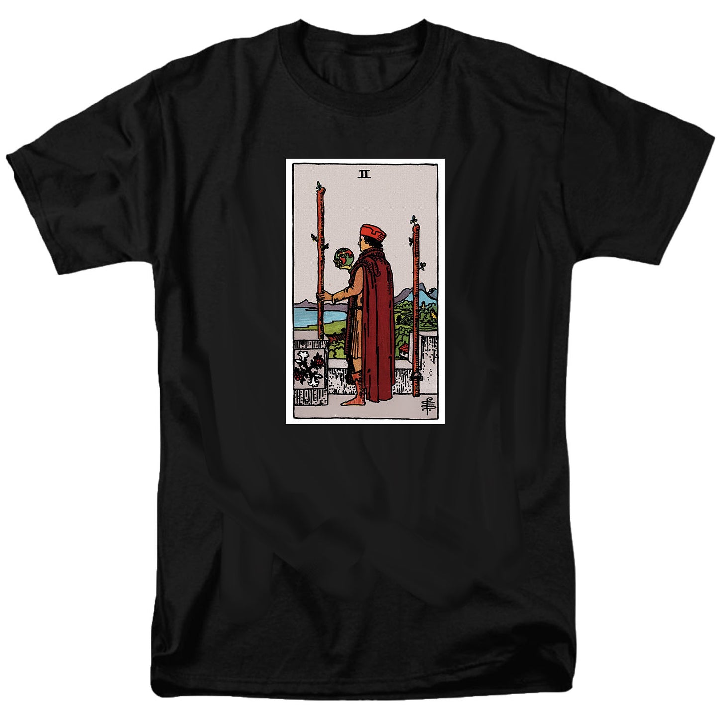 Two of Wands T Shirt