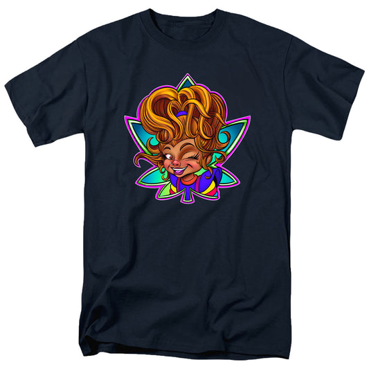 Stuck in the Tree Wink Navy T Shirt