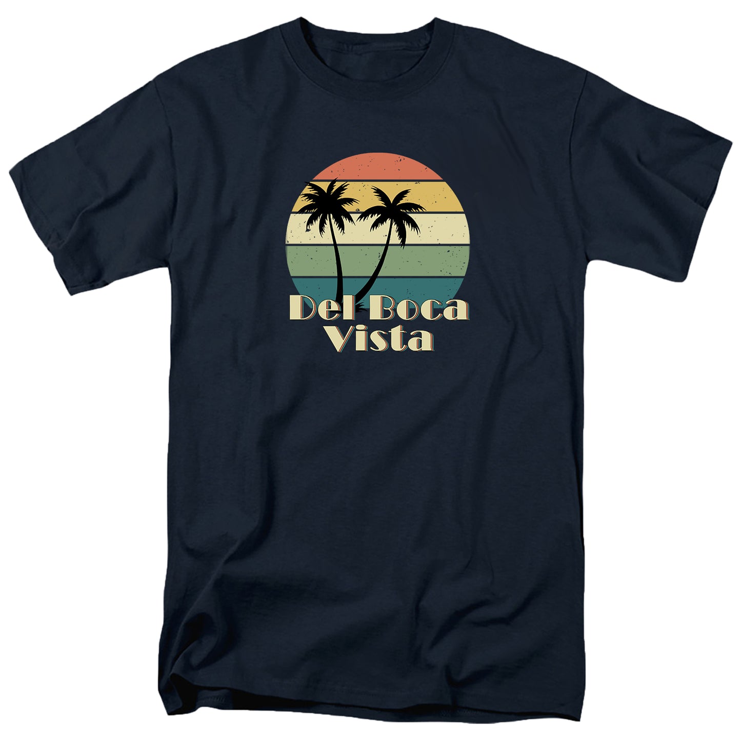 Del Boca Vista Retro T Shirt