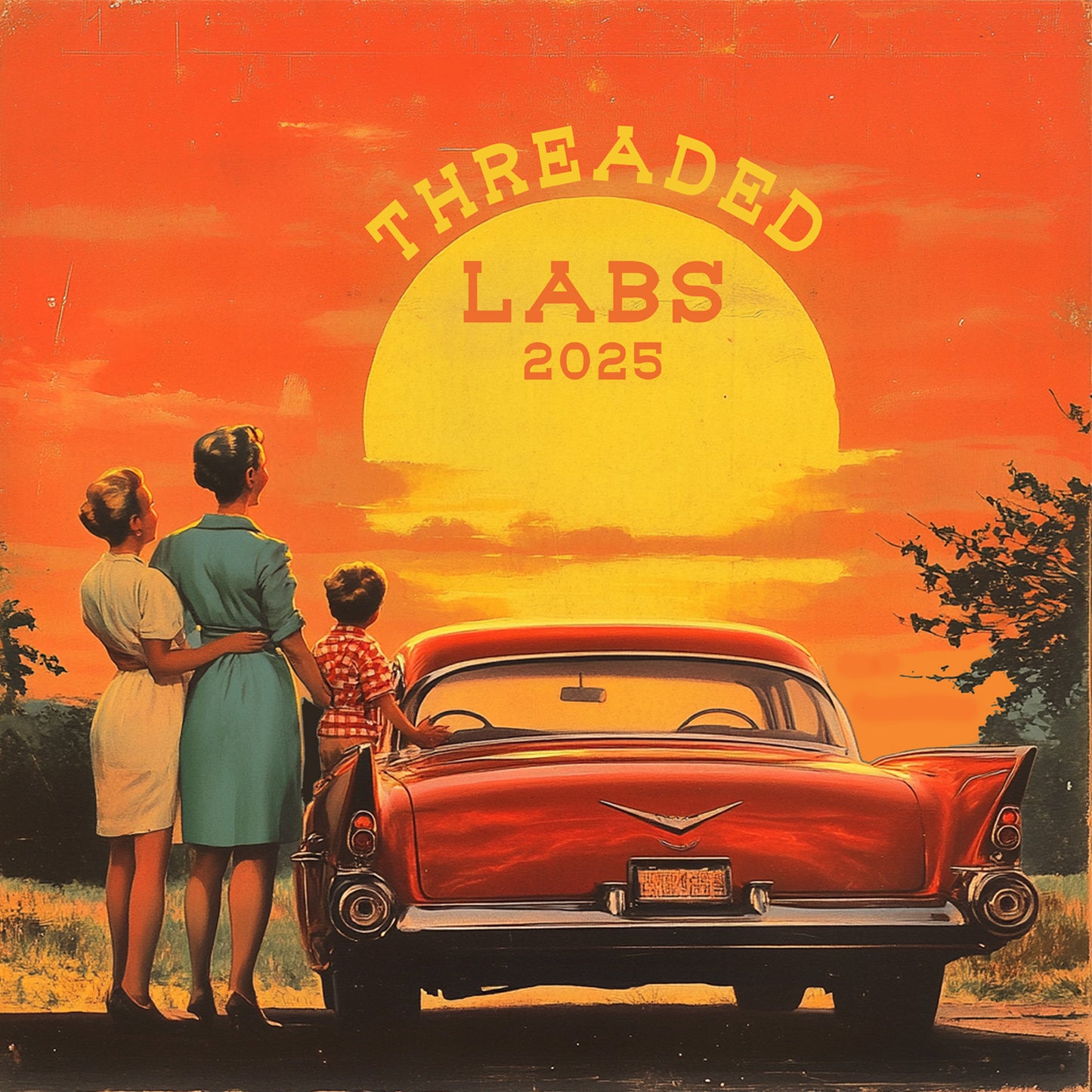 Threaded Labs Sunset T Shirt