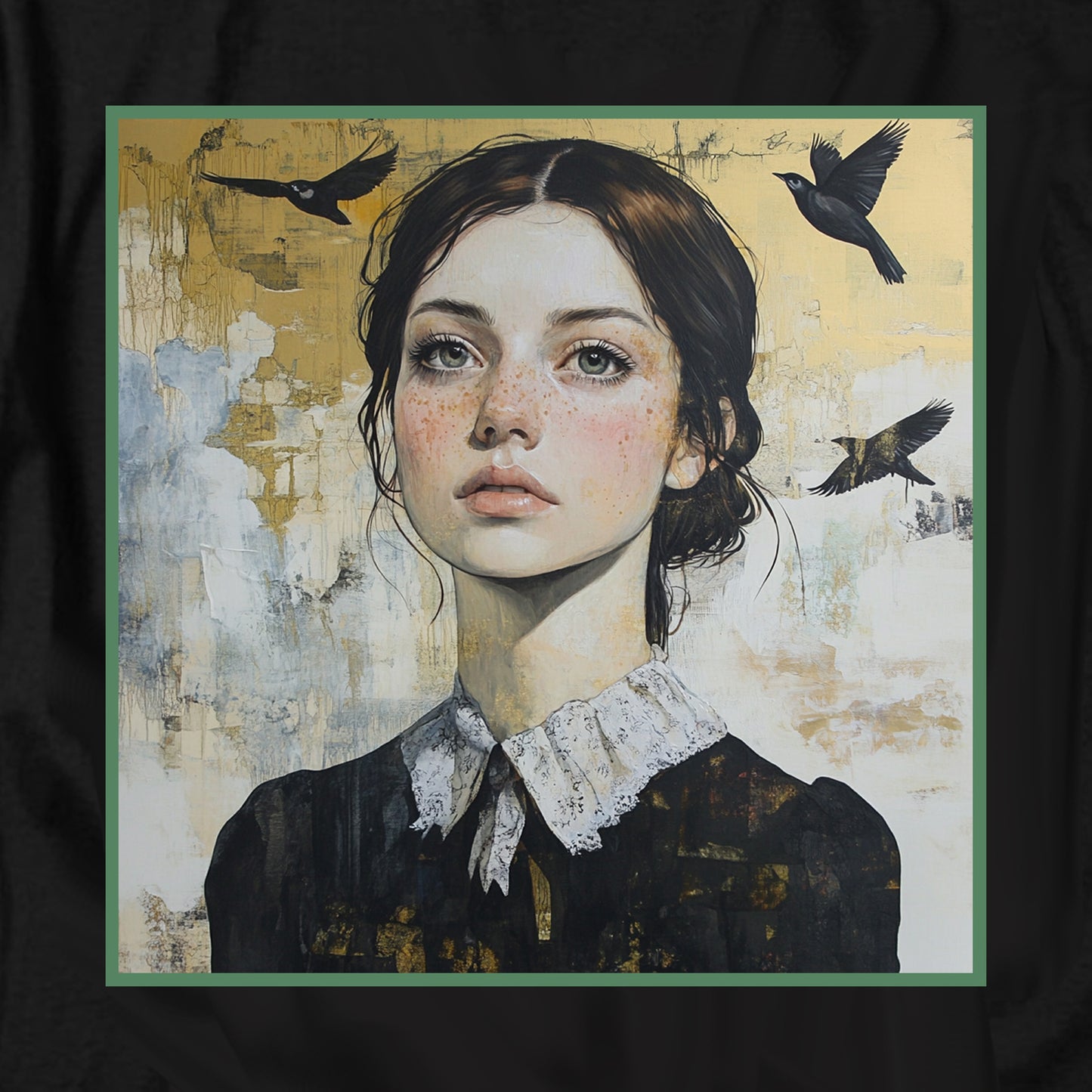 Crow Girl T Shirt