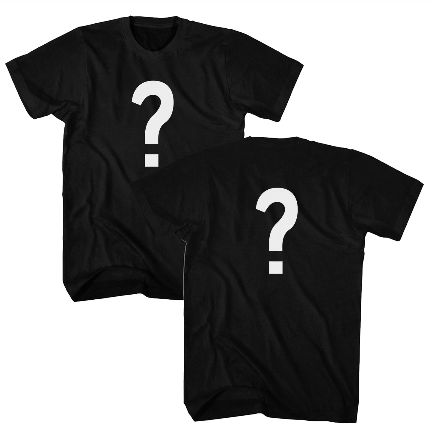 Custom Image Front and Back T-Shirt - You Pick the Image