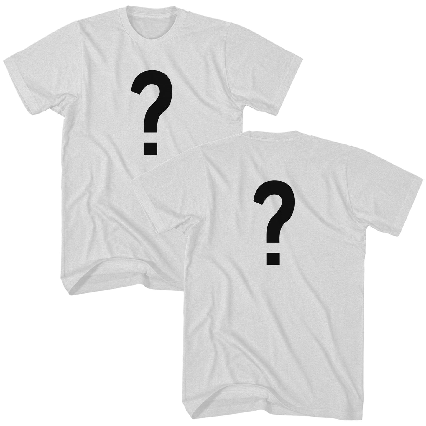 Custom Image Front and Back T-Shirt - You Pick the Image