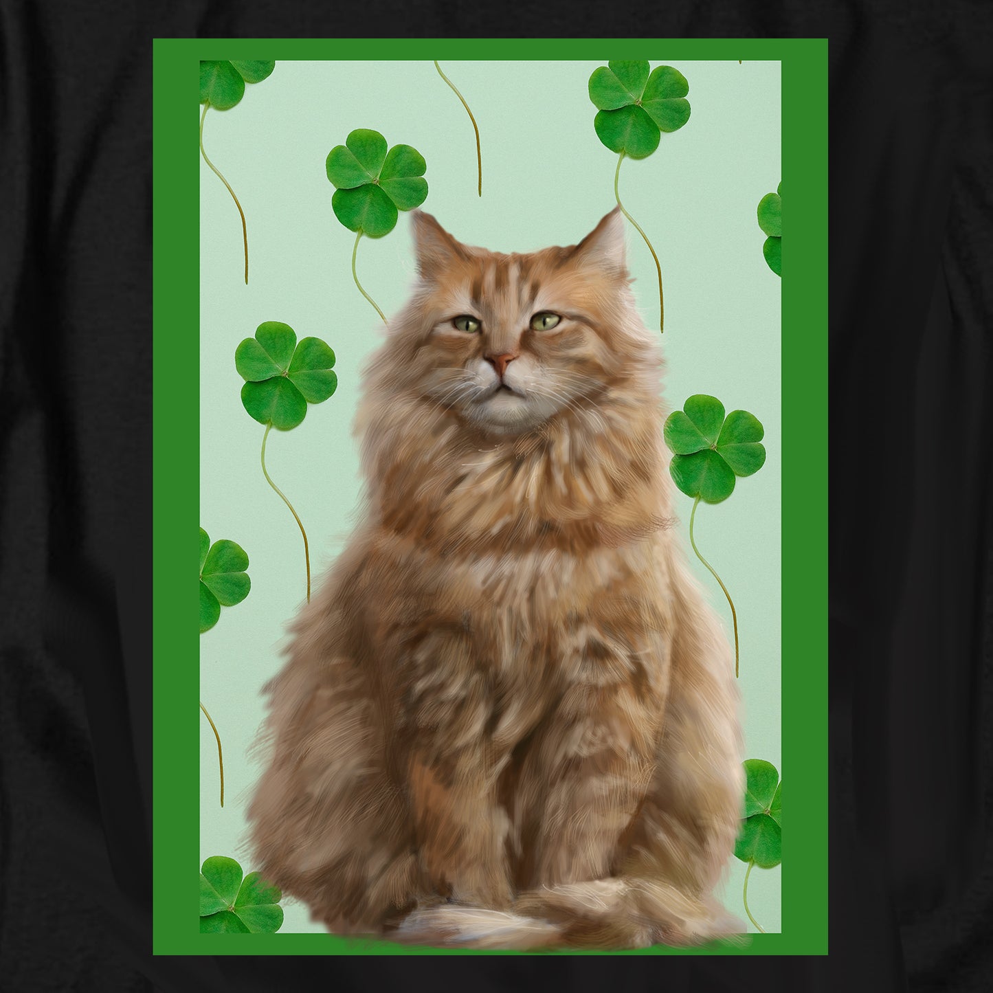 Irish Cat T Shirt