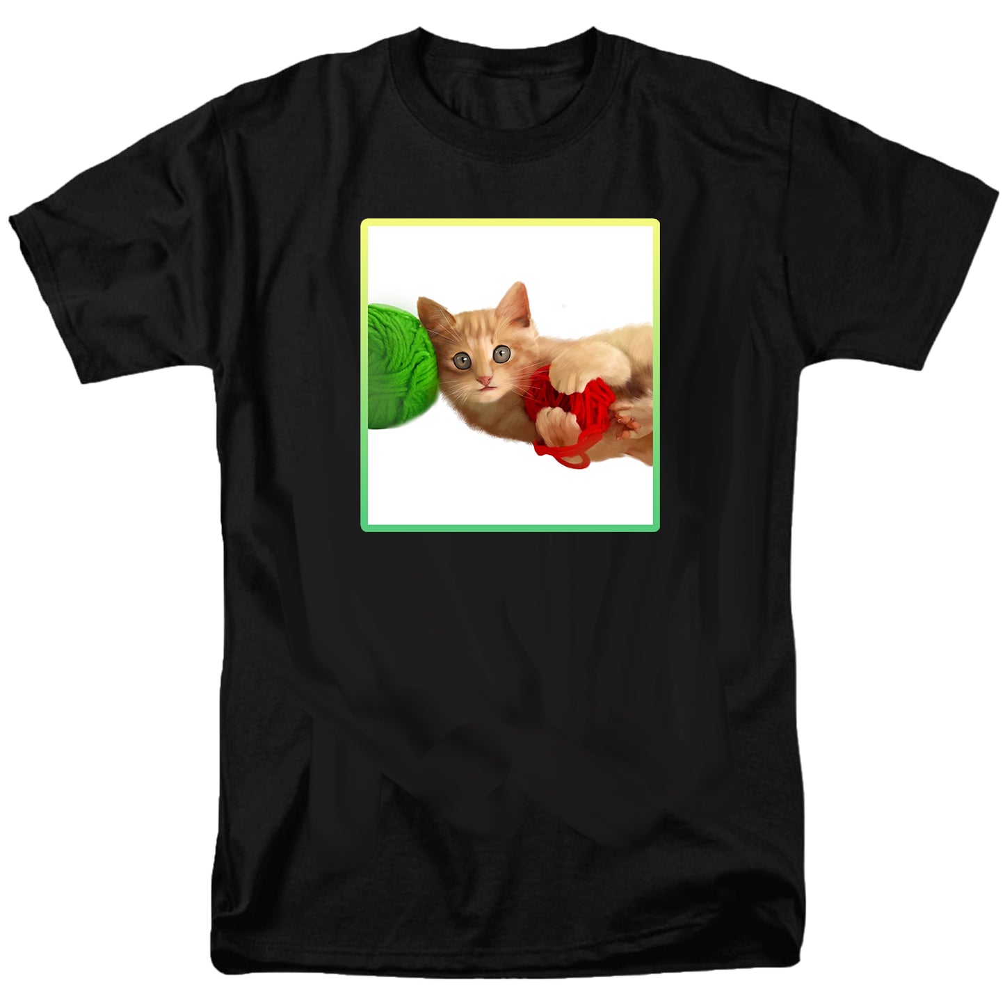 Kitten Ball of Yarn T Shirt