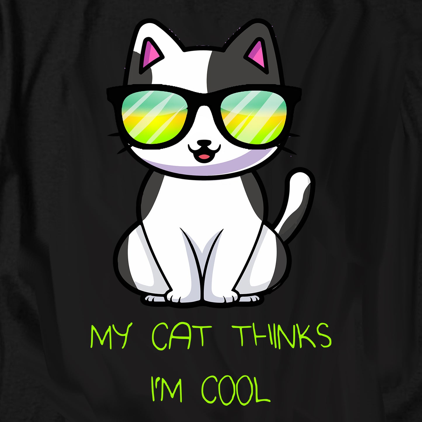 My Cat Thinks I'm Cool T Shirt