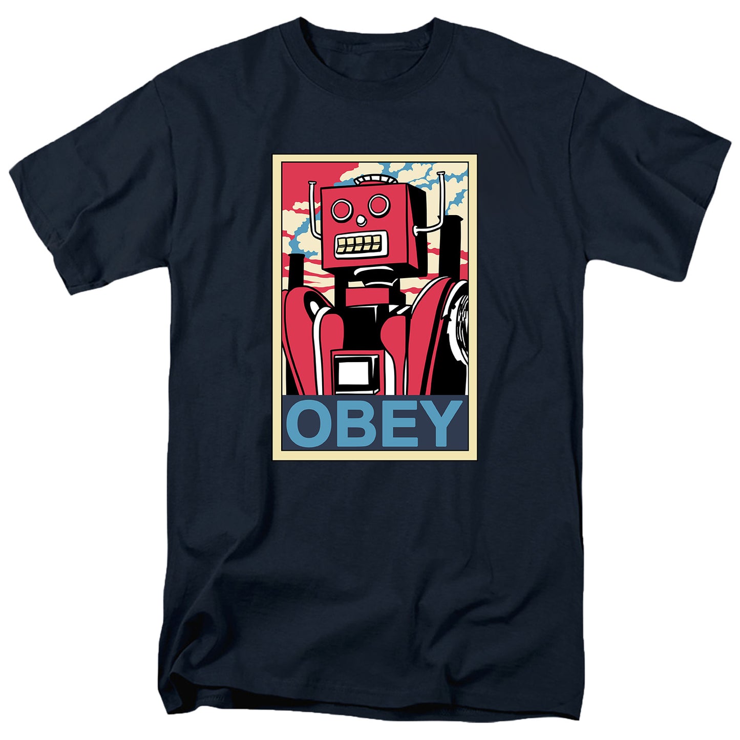 Obey Robot T Shirt