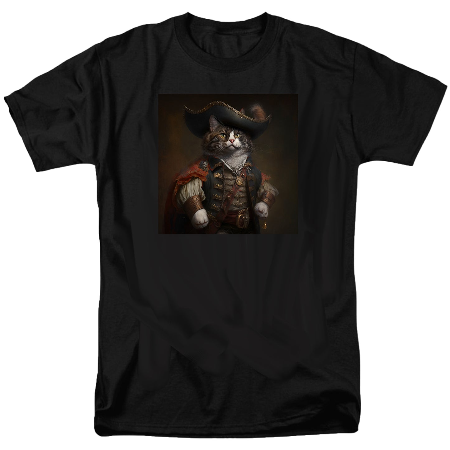 Pirate Cat T Shirt