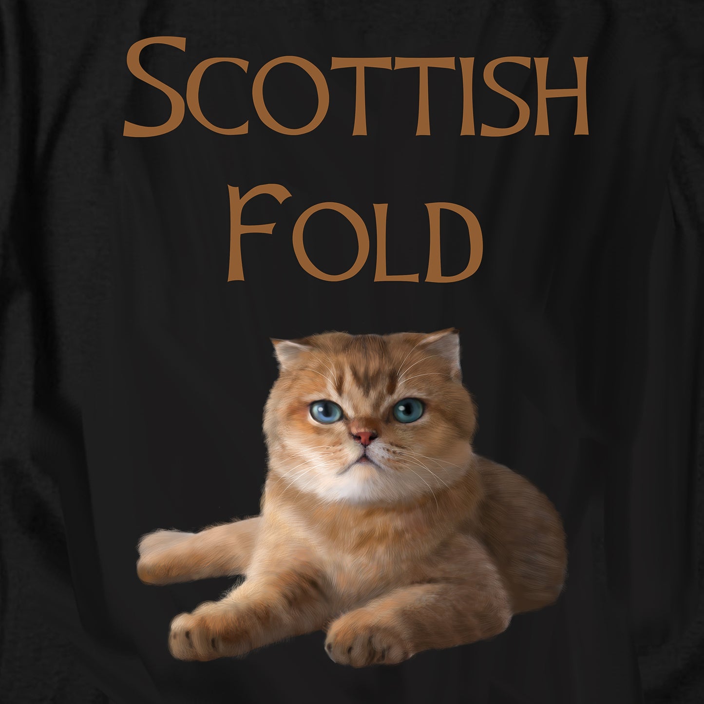 Scottish Fold Cat T Shirt