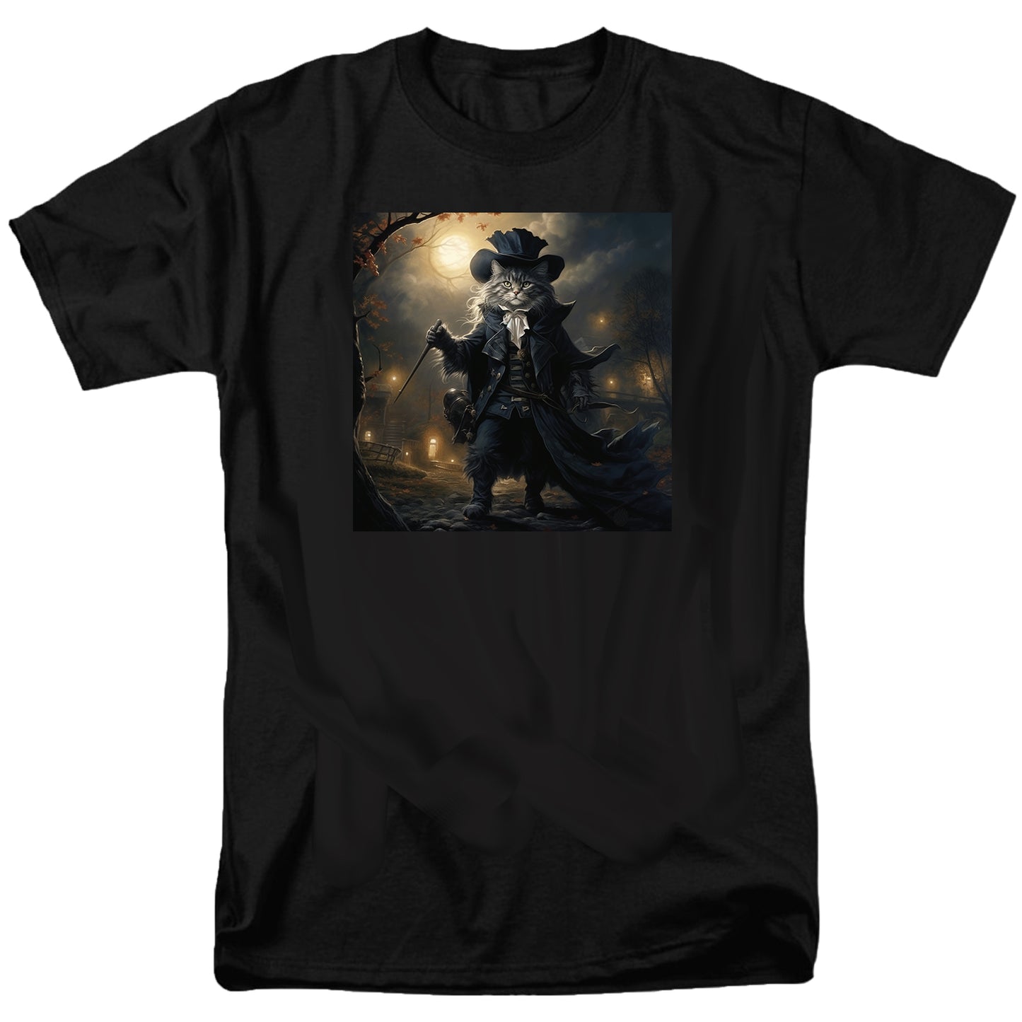 Sleepy Hollow Cat T Shirt