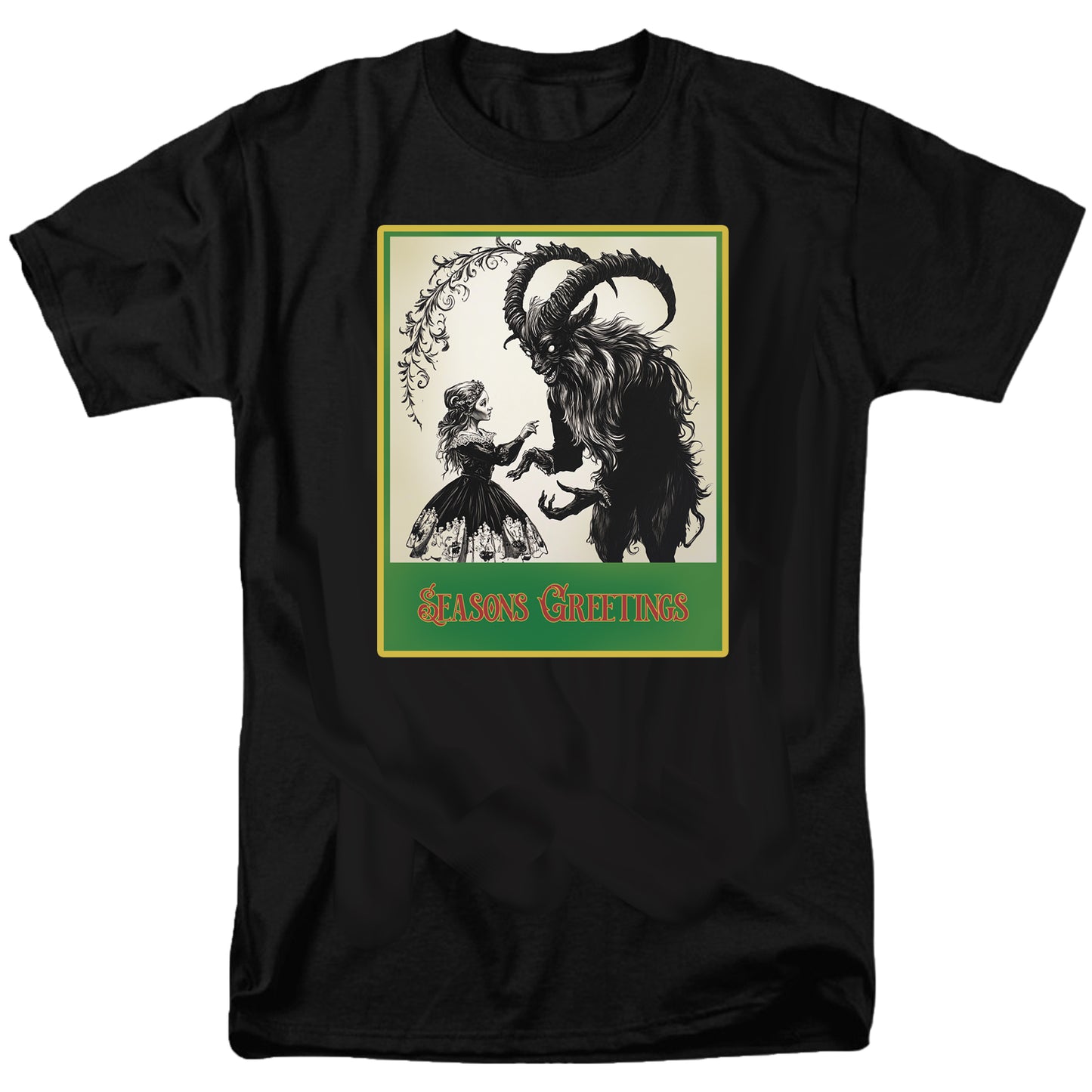 Krampus Seasons Greetings T Shirt