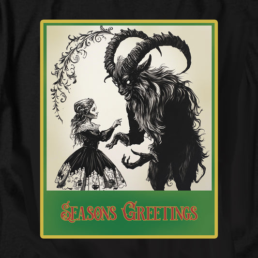 Krampus Seasons Greetings T Shirt