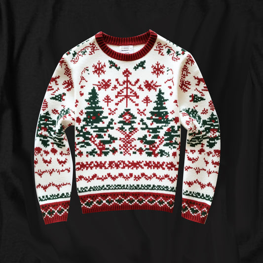 Festive Fir Ugly Sweater T Shirt