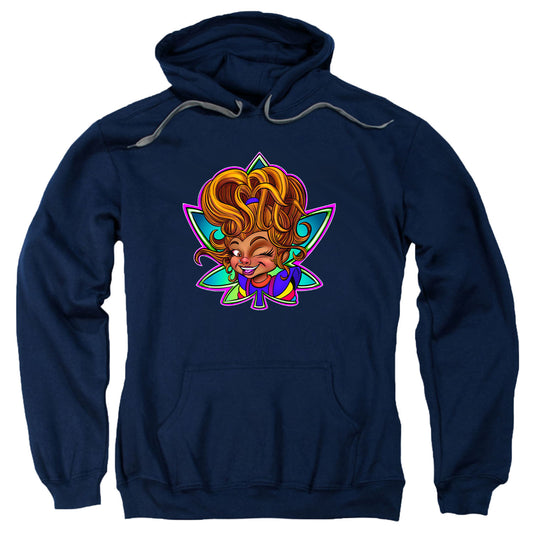 Stuck in the Tree Wink Navy Hoodie