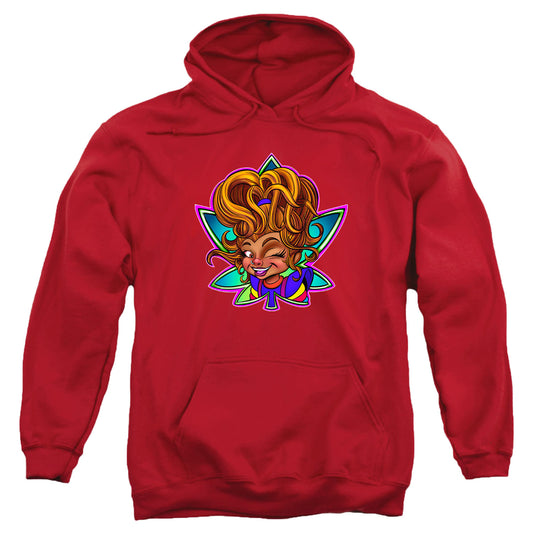 Stuck in the Tree Wink Red Hoodie
