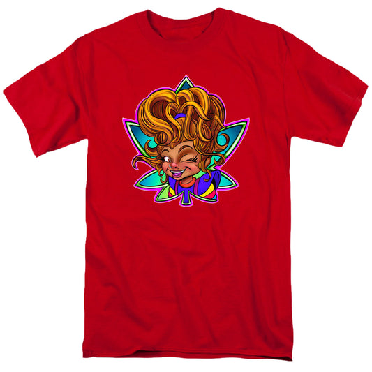 Stuck in the Tree Wink Red T Shirt