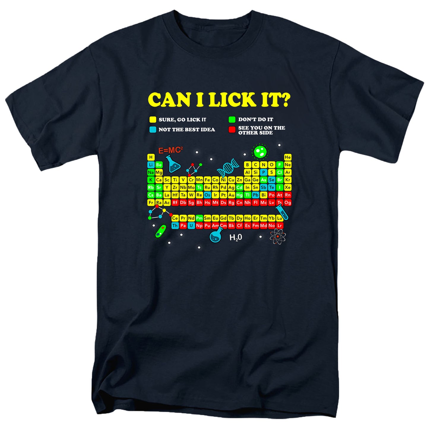 Can I Lick It Periodic Table T Shirt