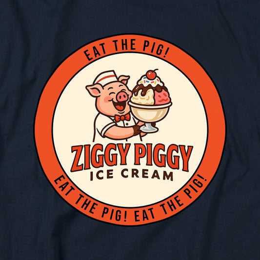 Ziggy Piggy Eat the Pig T Shirt