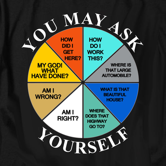 You May Ask Yourself T Shirt