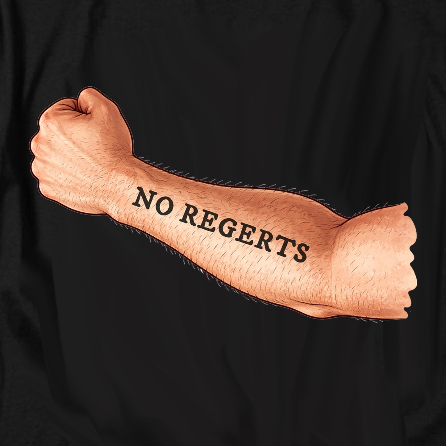 No Regerts Tattoo T Shirt