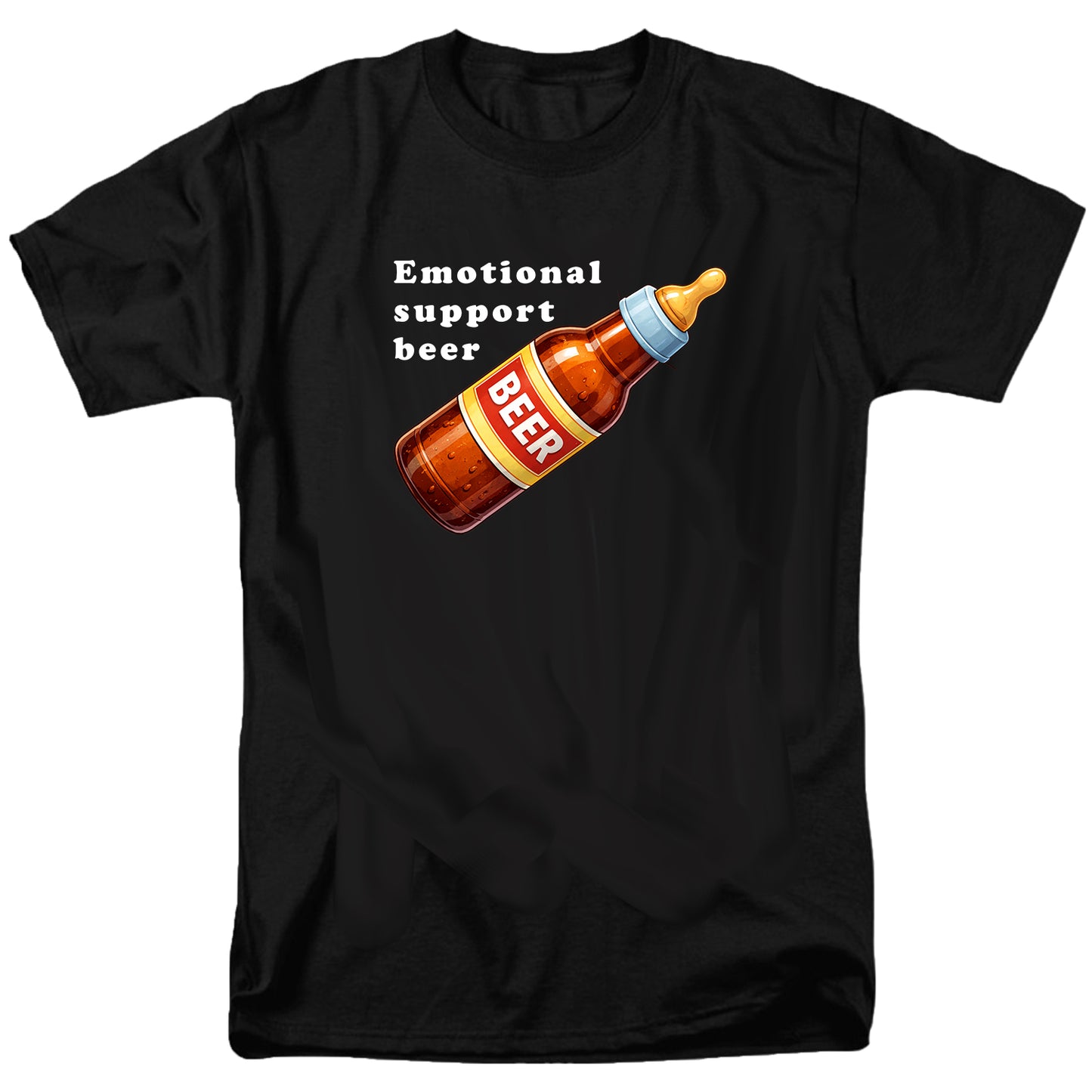 Emotional support beer T Shirt