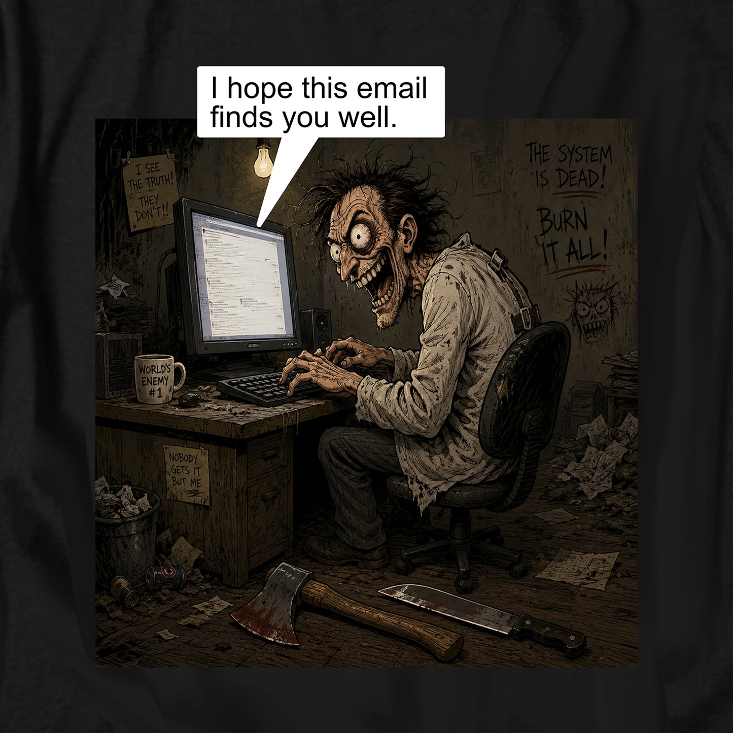 I hope this email finds you well T Shirt