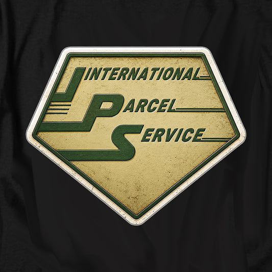 International Parcel Service Vintage Badge T Shirt