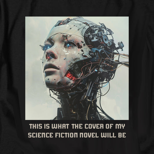 This Is What The Cover Of My Science Fiction Novel Will Be T Shirt