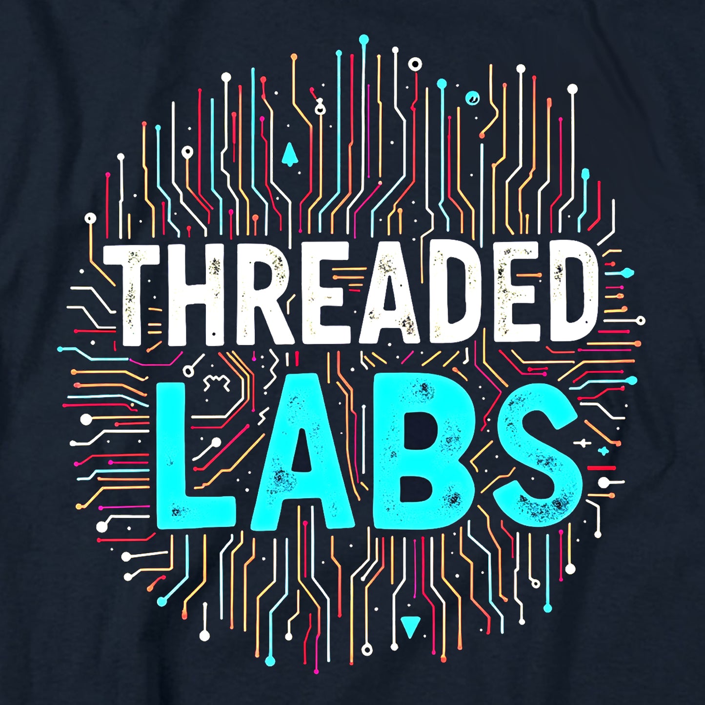 Threaded Labs Neon Circuit T Shirt