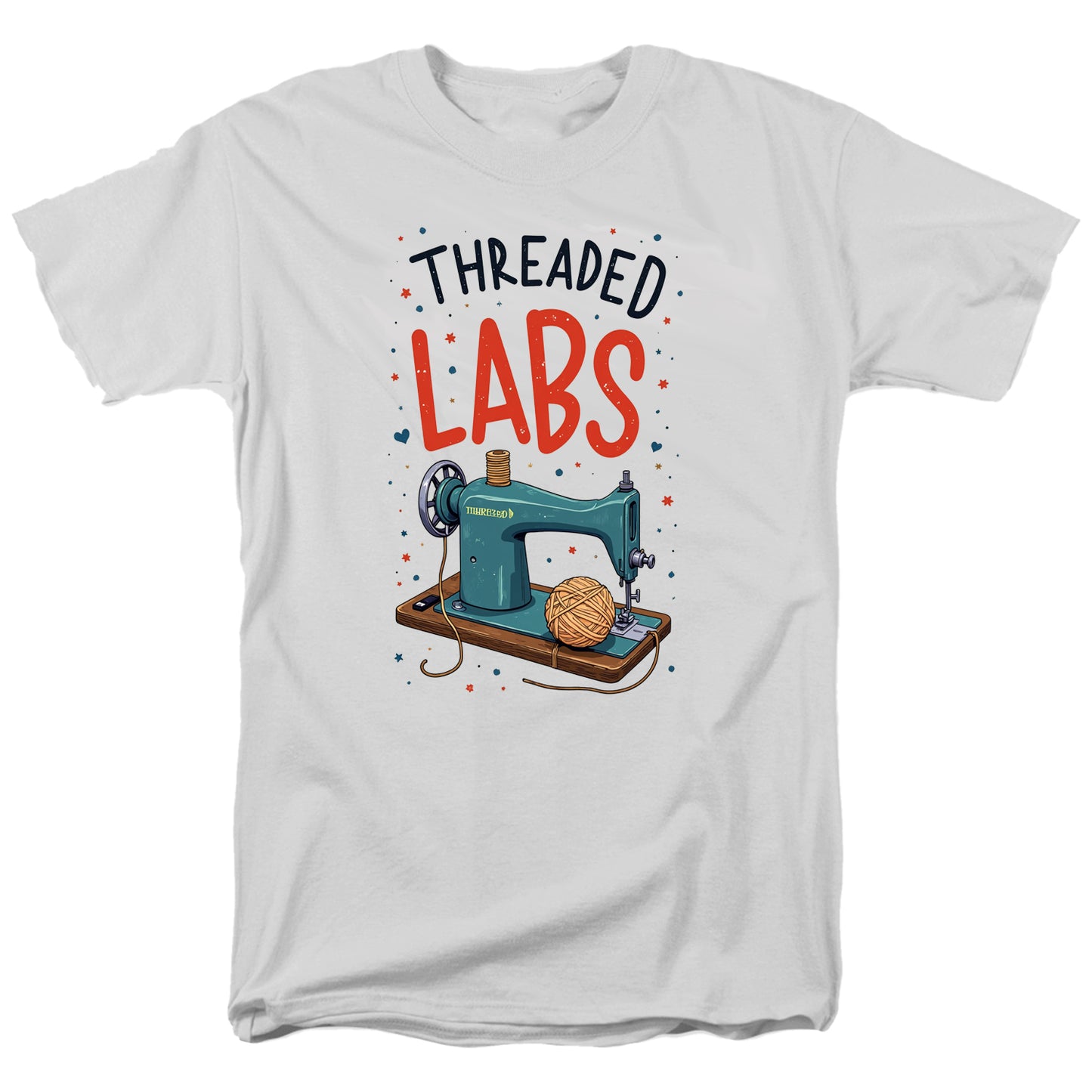 Threaded Labs We Run on Stitches T Shirt