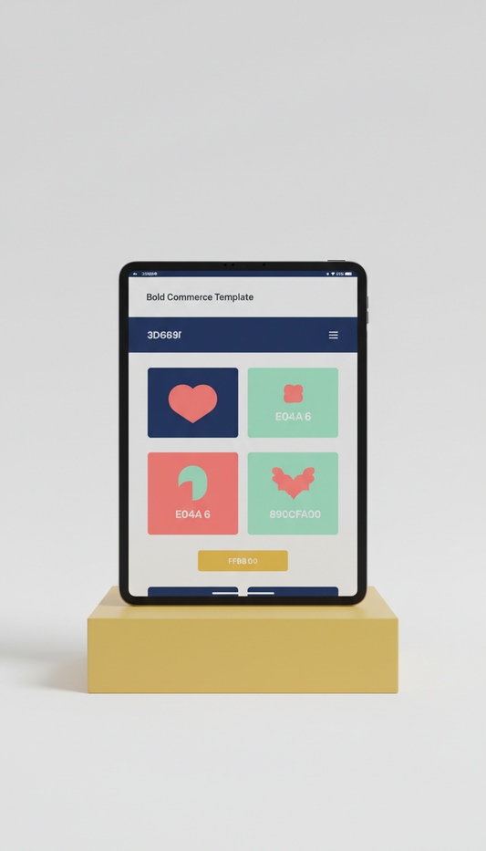 Bold Commerce Template for Tablets